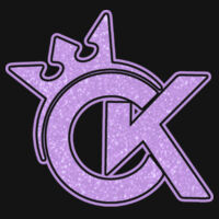 Kingdom Glitter Tee – Black | Adult Design