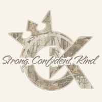 Strong. Confident. Kind. Camo Tee | Youth Design