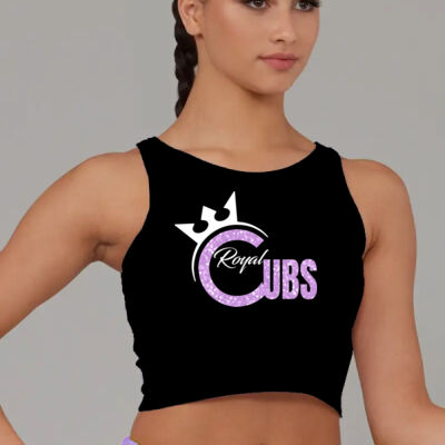 Cubs Cotton Cropped Tank ADULT Thumbnail