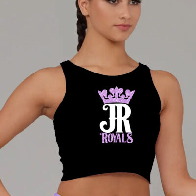 JR Royals Cotton Cropped Tank YOUTH Thumbnail