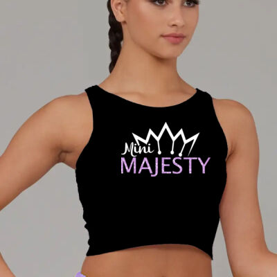 Mini Majesty Cotton Cropped Tank ADULT Thumbnail