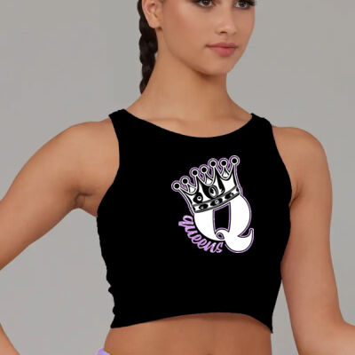 Queens Cotton Cropped Tank YOUTH Thumbnail