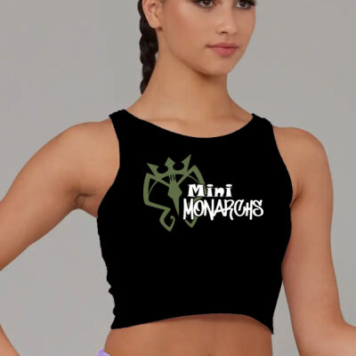 Mini Monarchs Cotton Cropped Tank ADULT Thumbnail
