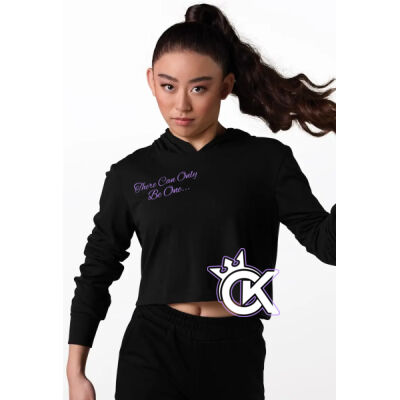 There Can Only Be One CK - Crop Hoodie  Thumbnail