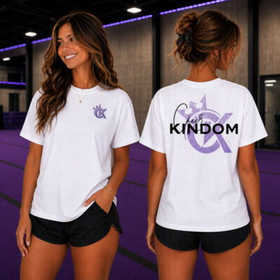 CK - Glitter White Shirt - ADULT Thumbnail